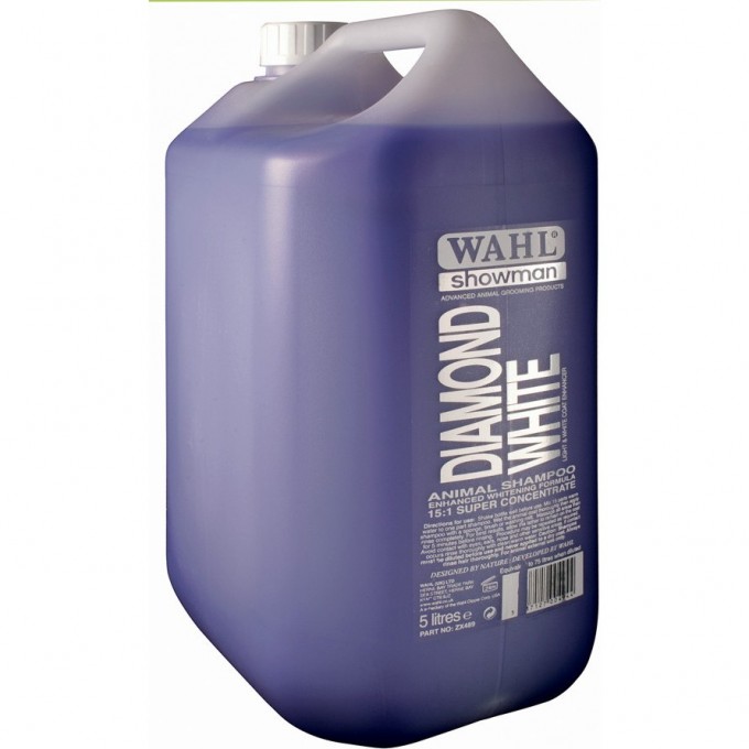 Шампунь для животных WAHL Diamond White 5 л 2999-7570 Шампунь для животных WAHL Diamond White 5 л 2999-7570