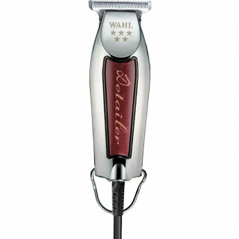 Триммер для стрижки волос WAHL Wide Detailer красное дерево/хром